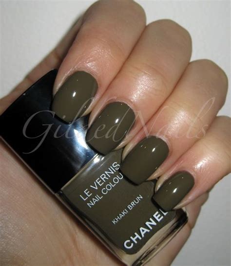 khaki nail varnish chanel|most popular chanel nail polish.